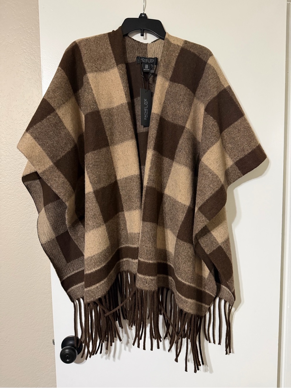 Rachel Zoe Brown Shawl Wrap